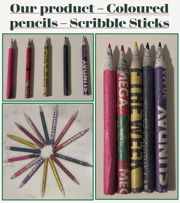 Flourish ye 2024 25 newspaper pencils
