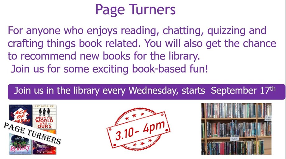 Page turners 2025