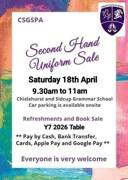 SHU Sale 18th April 2026